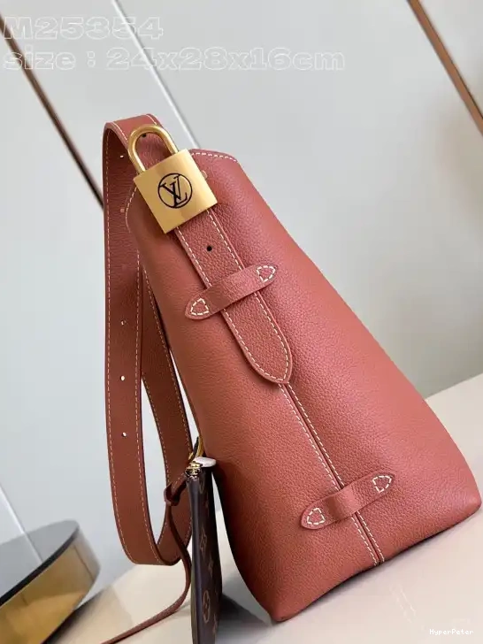 Key VUITTON Hobo LOUIS Low Jh-24*28*16CM 0613